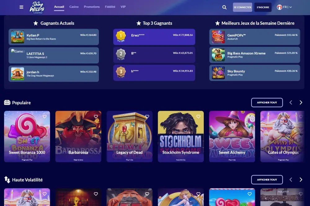 accueil-casino-shiny-wilds-bonus shiny casino test