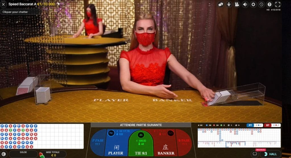 baccarat croupier règles du baccara