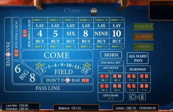 craps online comment jouer au craps