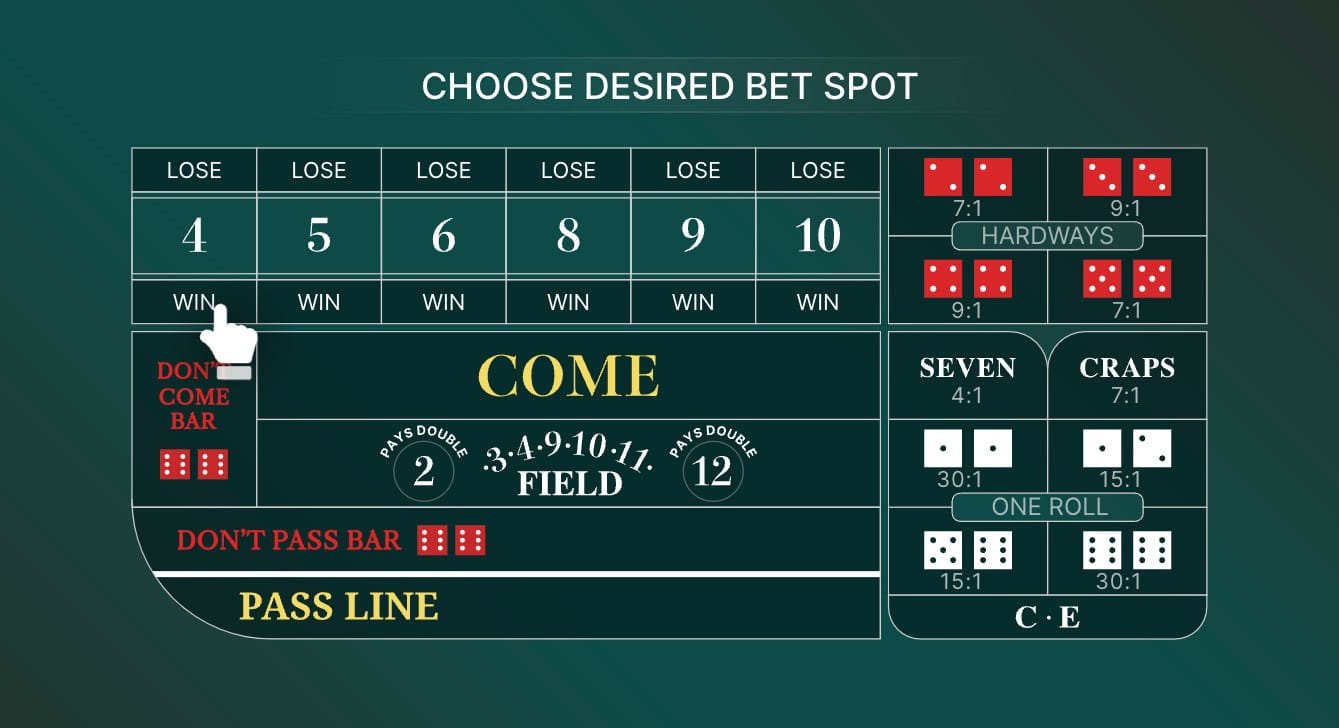 jeu du craps regles craps