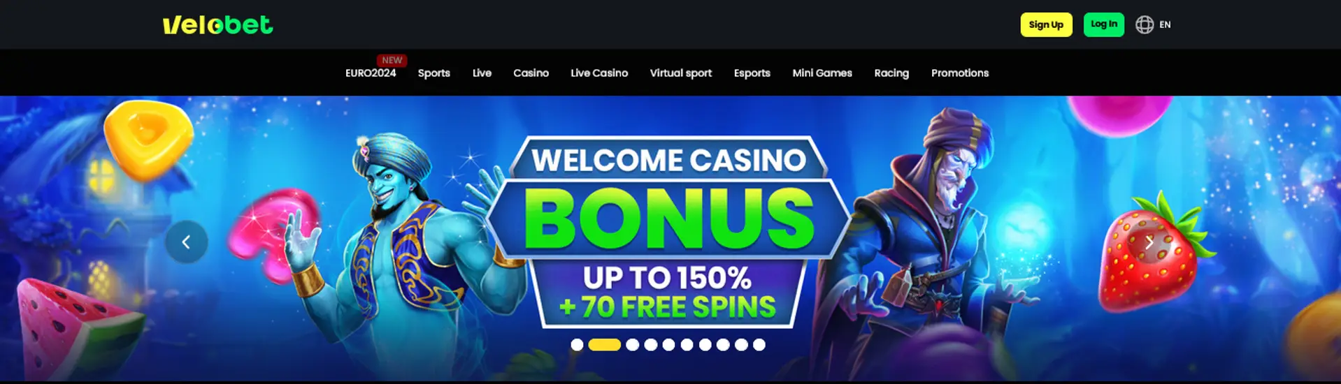velobet bonus