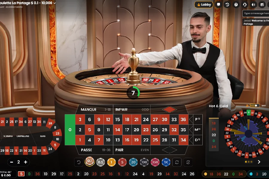 jeu roulette française
