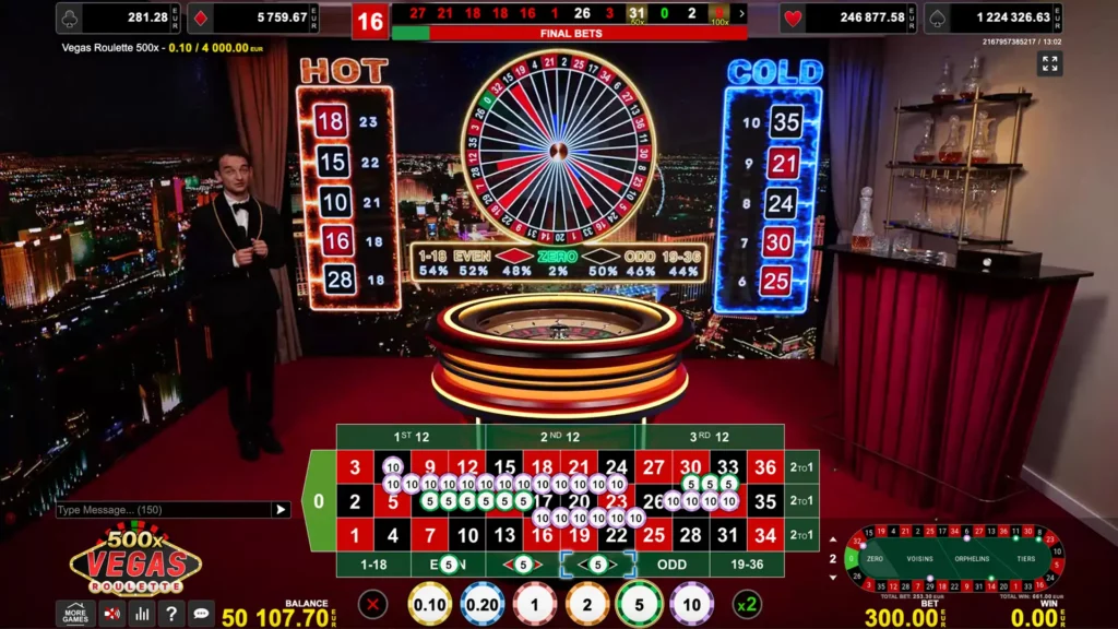 roulette live