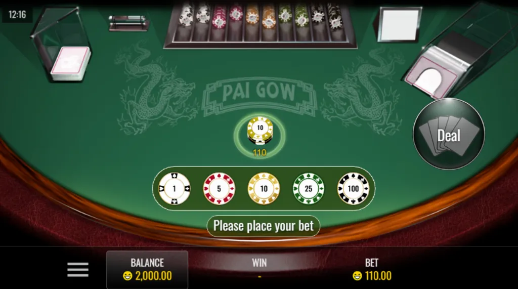 image-paigow-table stratégies au pai gow poker