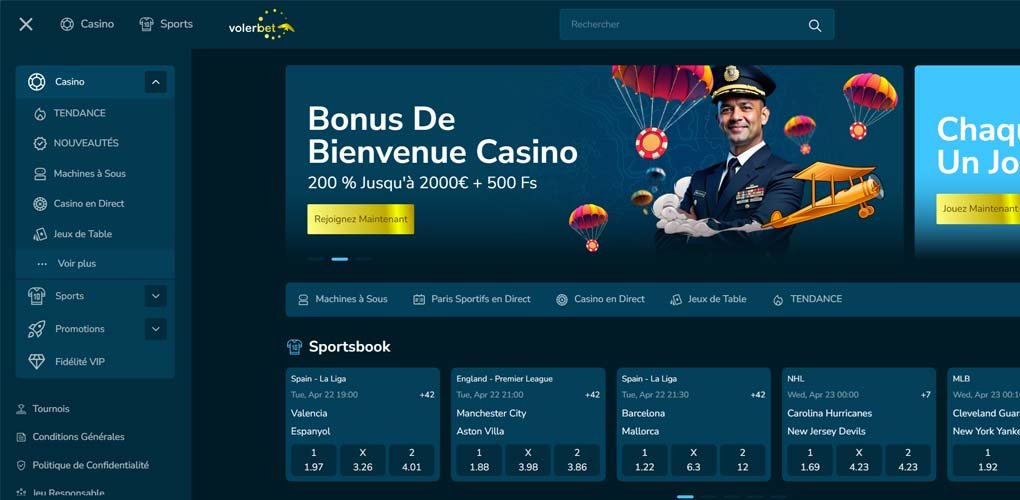 volerbet casino bonus